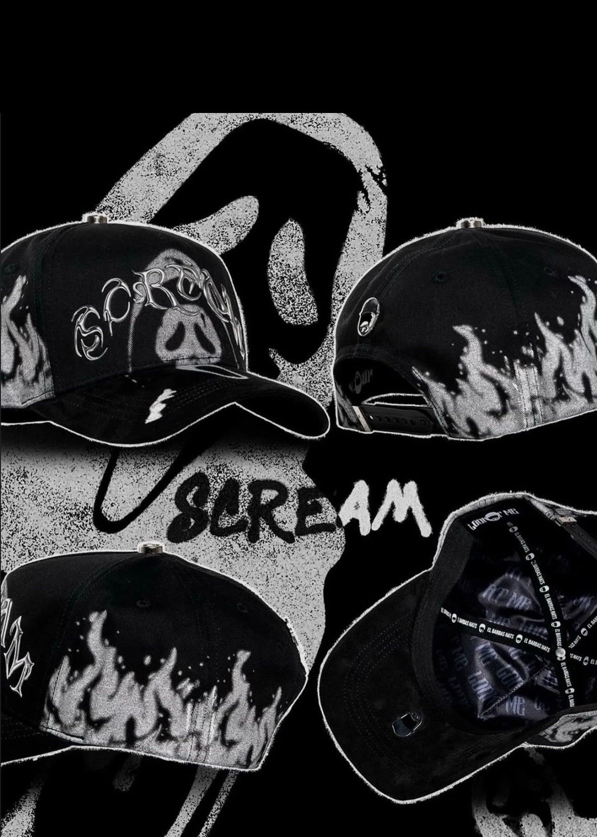 Ghost face hat