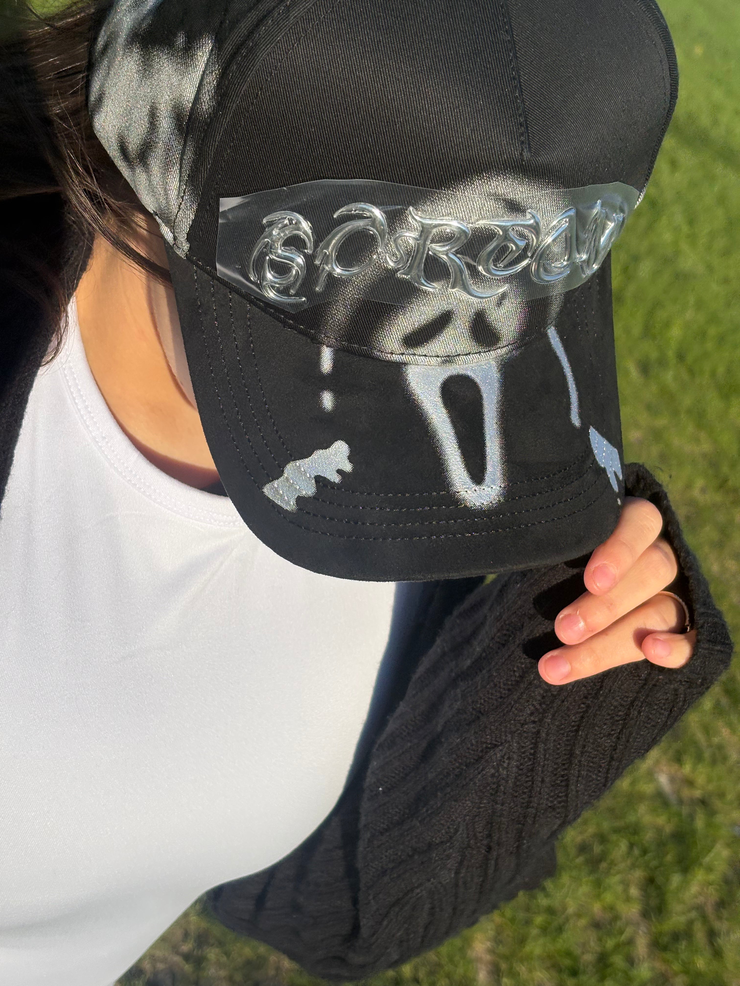 Ghost face hat